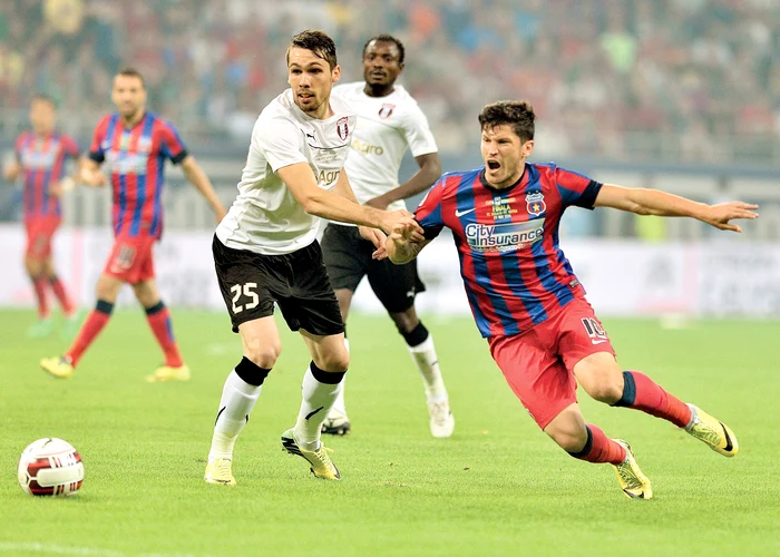 Tănase speră să-şi conducă spre o victorie coechipierii în meciul de diseară, în care el va fi căpitanul SteleiFoto: Răzvan Păsărică