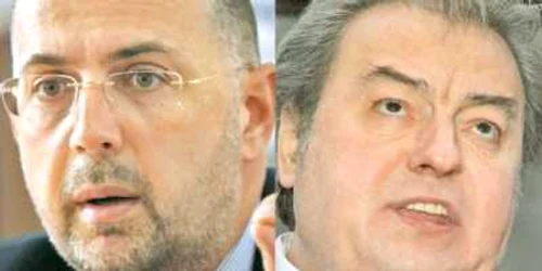 Kelemen Hunor, preşedinte UDMR, şi Corneliu Vadim Tudor, preşedinte PRM