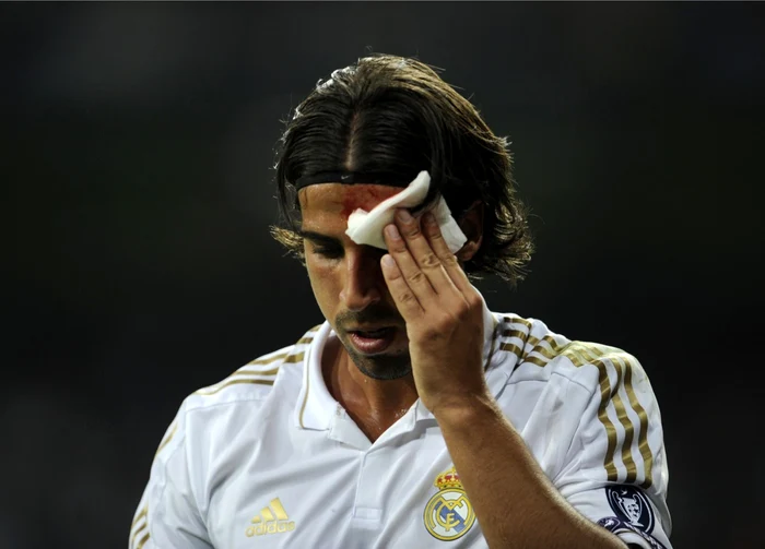 Sami Khedira a recunoscut că în vestiarul lui Real Madrid au existat probleme FOTO AFP