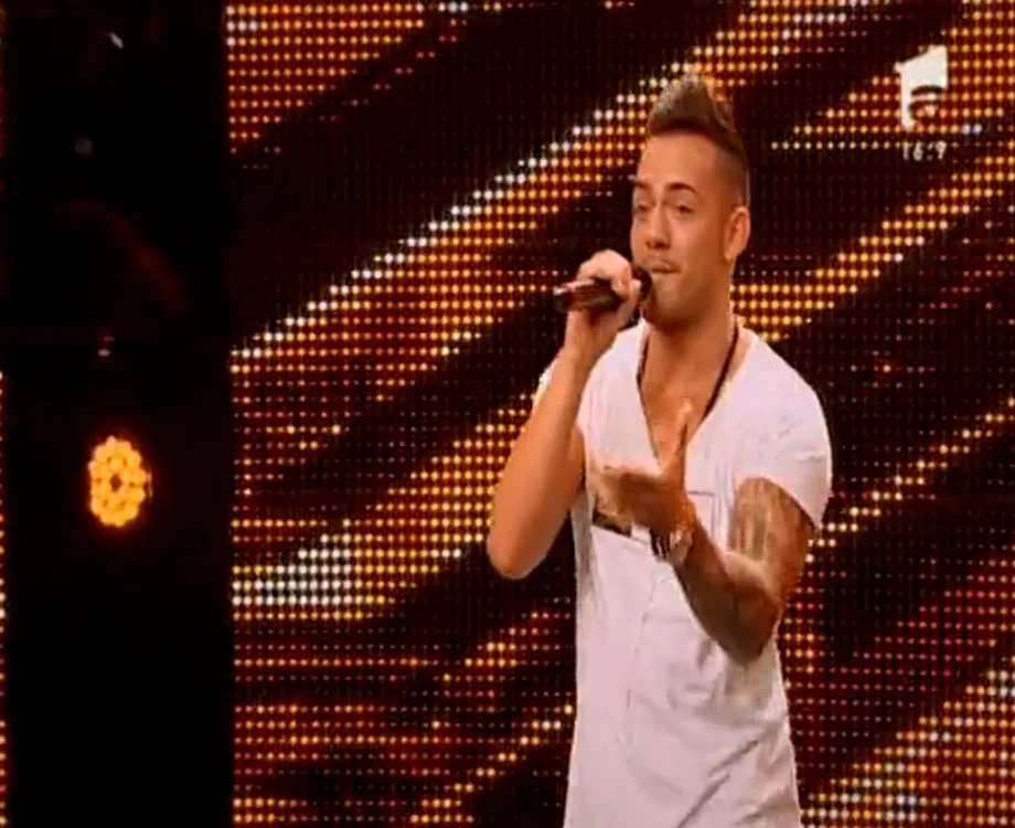 X Factor 2015 preselecții: George Balog a fermecat-o pe Delia cu mușchii lui