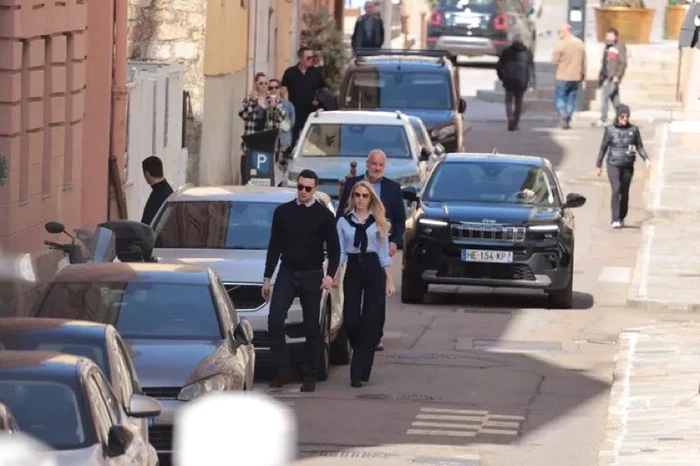 Jordan Bardella și Maria Carolina of Bourbon-Two Sicilies/FOTO:X