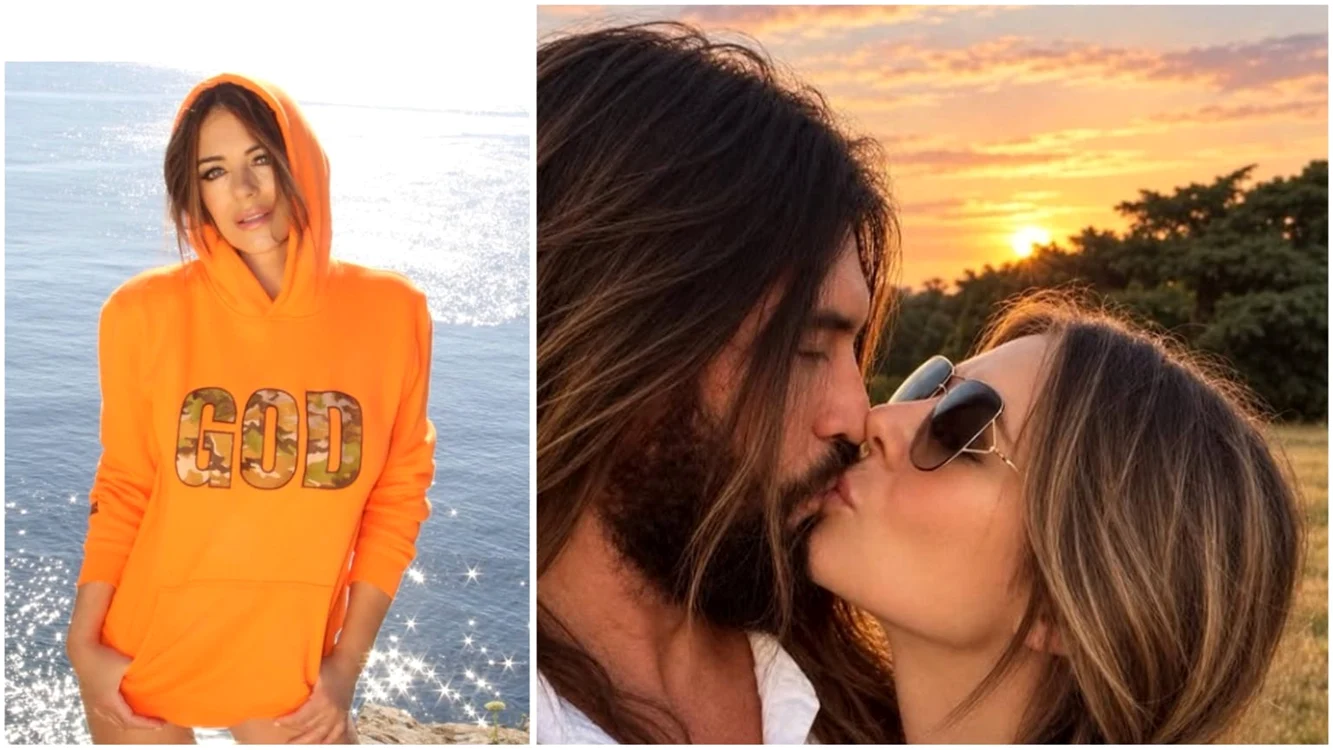 Elizabeth Hurley, iubita lui Billy Ray Cyrus.