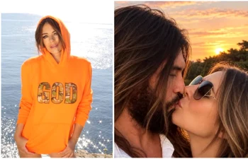 Billy Ray Cyrus și Elizabeth Hurley 