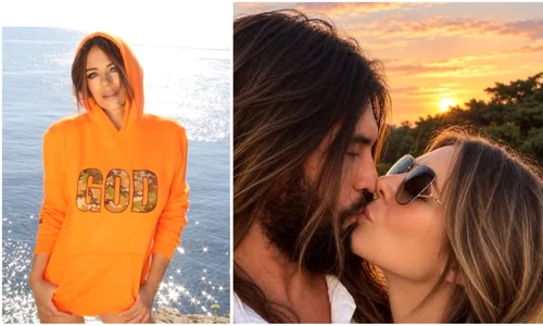 Billy Ray Cyrus și Elizabeth Hurley 