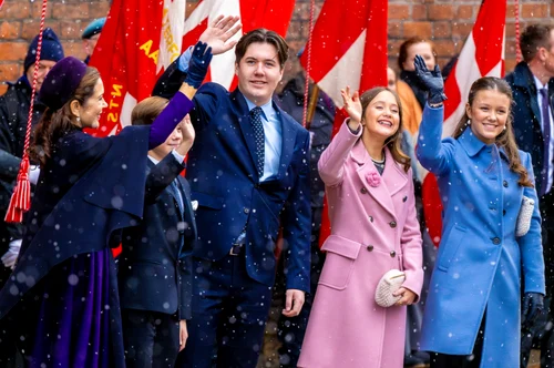 Mary, Frederik ai Danemarcei, ianuarie 2024, Profimedia