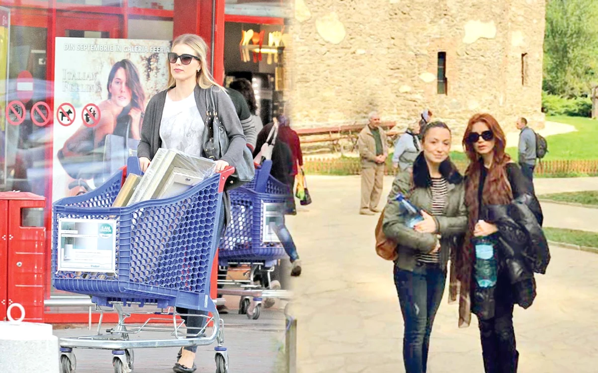 
    Pe vremuri, cele două cupluri o ţineau numai în chefuriFoto: Arhiva personală  
