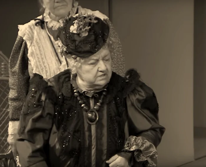 Tamara Buciuceanu, magistrală în piesa Marmouret