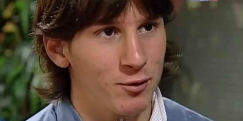 Lionel Messi la 16 ani