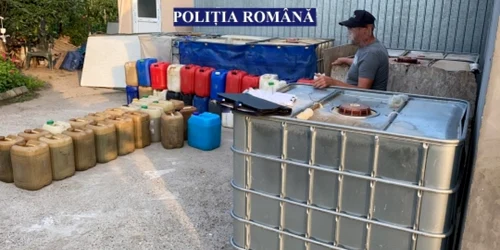 percheitii produs petrolier indisponibilizat foto politia romana