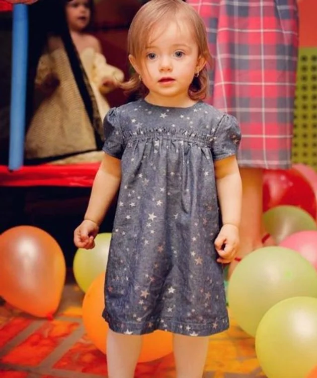 Victoria Margot, fetița cea mare a soților Clonda