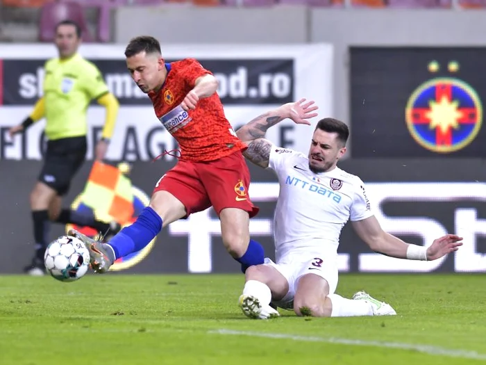 FCSB și CFR Cluj sunt despărțite de doar un punct în clasamentul play-off-uluiFOTO: Sportpictures.eu