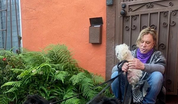 mickey rourke petrecere cu catei jpeg
