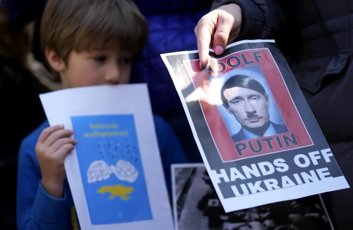 Proteste anti-Putin în lume - Tokio Japonia - 26 feb 2022 / FOTO EPA-EFE