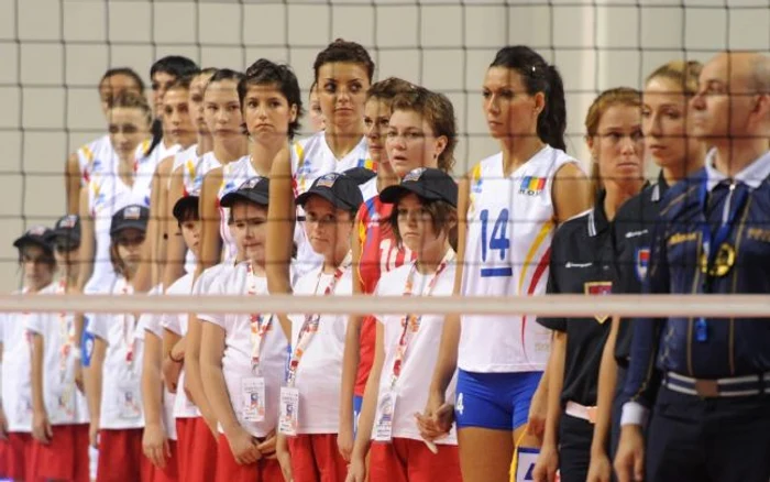 Echipa feminină de volei a României ^ Foto: CEV