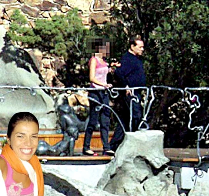 Ioana Vişan, 26 de ani,  este una dintre cele mai  active susţinătoare ale  fostului premier italian,  pe pagina ei de Internet (Fotografii: reuters/twitter)