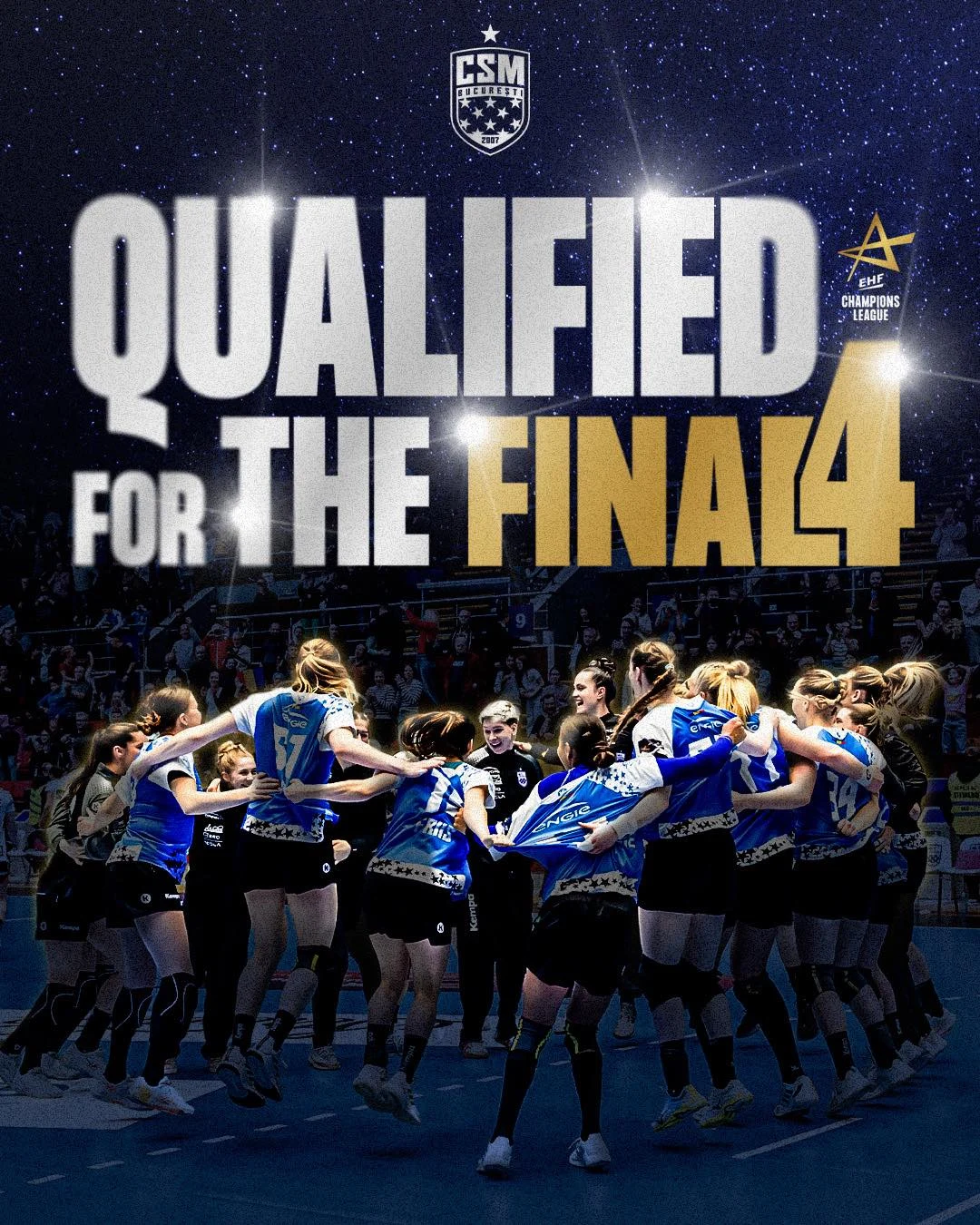 CSM București, calificare magistrală în careul de ași al Ligii Campionilor. „Tigroaicele", în final Four, după 8 ani