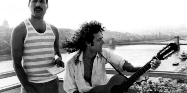 Freddie Mercury şi Brian May la Budapesta FOTO recorder.blog.hu