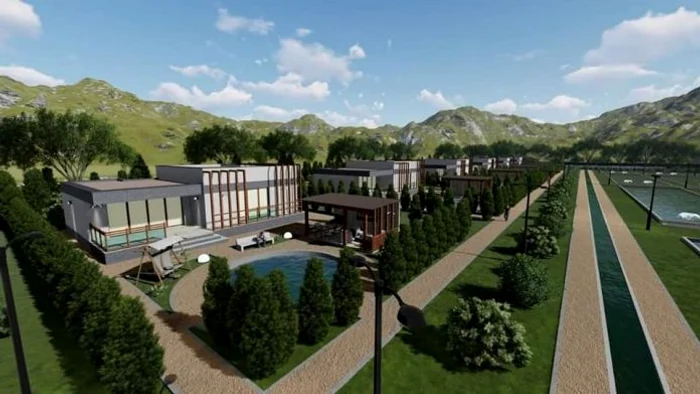 Așa va arăta Păstrăvăria Lepșa după modernizare FOTO Direcția Silvică Vrancea