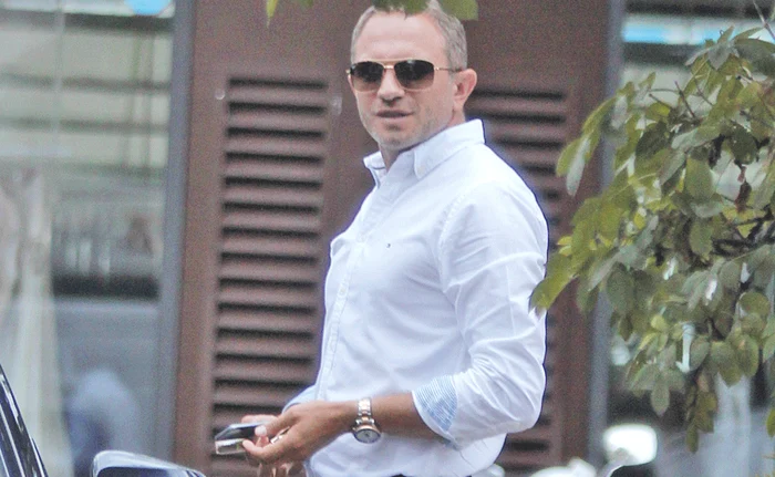 În schimb, Alin Ionescu a ales să se întâlnească cu un amic într-un local  din Herăstrău