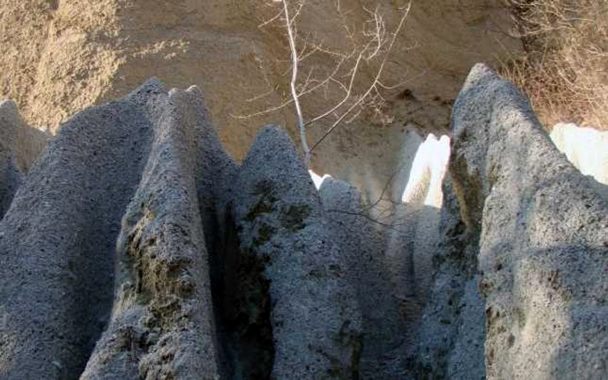 Piramidele de la Goranu, Râmnicu Vâlcea, Foto: ctmsomesul.ro