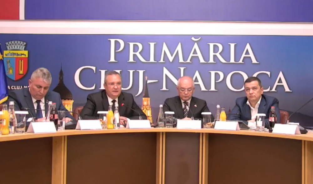 Ciucă, Bode și Grindeanu la Cluj. S-a semnat contractul pentru metrou, cel mai mare proiect de infrastructură de după 1989