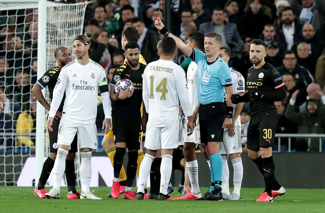 
    Sergio Ramos, eliminat în meciul cu City  