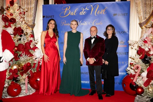 Charlene de Monaco la Balul de Crăciun