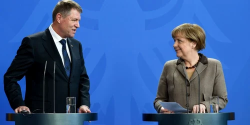 Klaus Iohannis Angela Merkel vizita Berlin FOTO presidency.ro