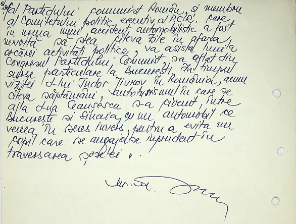 Documentul prezentat de CNSAS: FOTO FB CNSAS