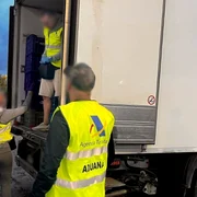 perchezitii camion frigorific Agencia Tributaria jpg