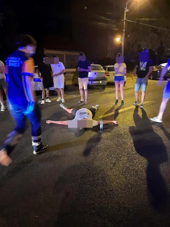 Accident cu trotineta FOTO Tion.ro
