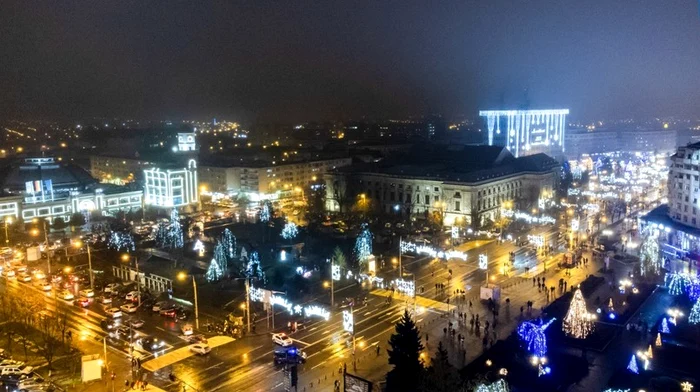 Luminițe Ploiești. FOTO Primăria Ploiești