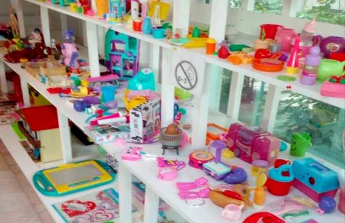 Magazine cu produse second hand din Marea Britanie FOTO Jucării reciclabile