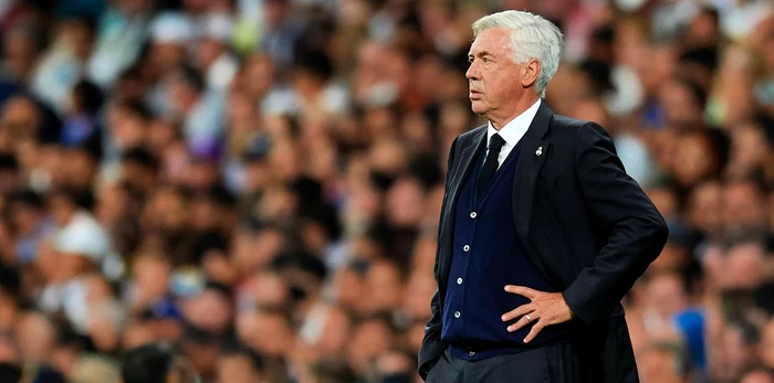 Carlo Ancelotti, înfrânt în Cupa Regelui. Foto Facebook