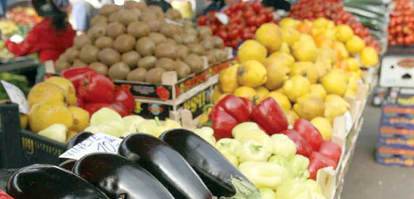 Preţurile la legume şi fructe diferă de la un judeţ la altul