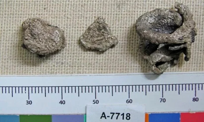 Oamenii de ştiinţă au descoperit indicii privind utilizarea argintului ca mijloc de plată în sudul Levantului care datează din Epoca Bronzului (foto: Israel Antiquities Authority)