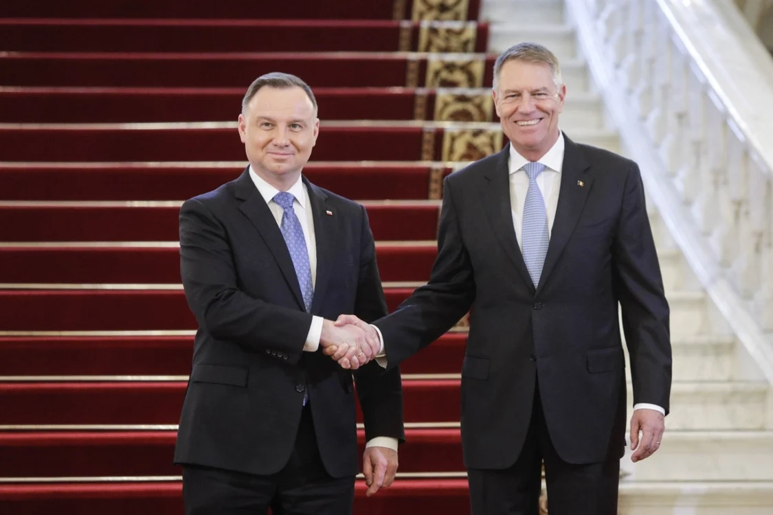 Vizită preşedintele Poloniei - Andrzej Duda - Klaus Iohannis  FOTO Inquam Photos / George Călin