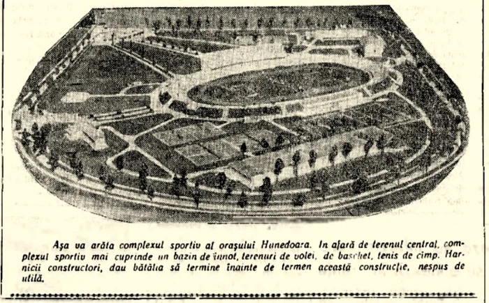 stadionul corvinul in anii 50 drumu socialismului