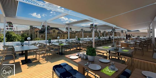 Terasă la înălţime în Timişoara