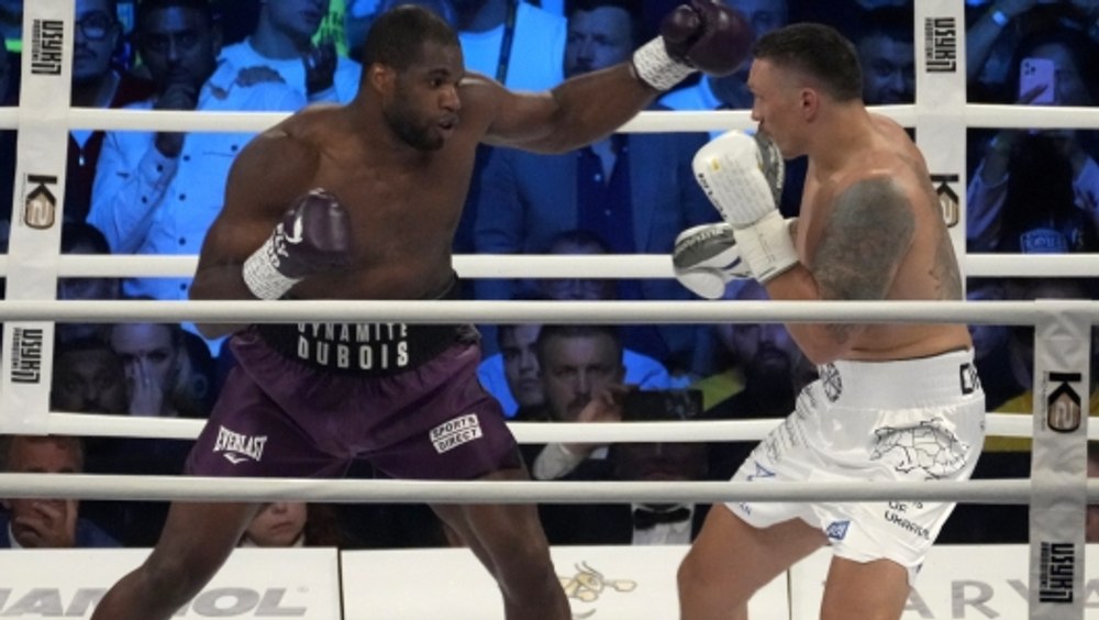 Centura pe care Zelenski i-a dus-o lui Trump reapare pe Wembley. Usyk-Dubois, meciul anului în boxul mondial profesionist