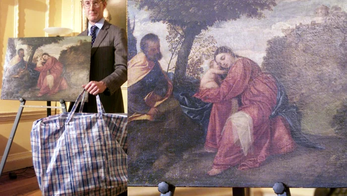 Tabloul va fi scos la licitație / foto: Profimedia