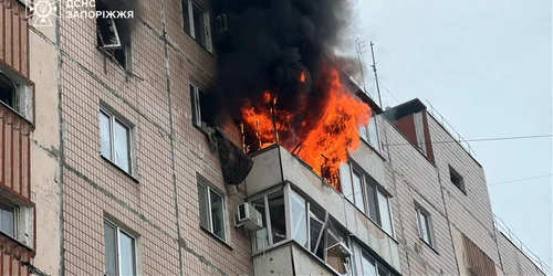 atac rusesc in zaporojie (14) FOTO Telegram DSNS Ucraina jpg