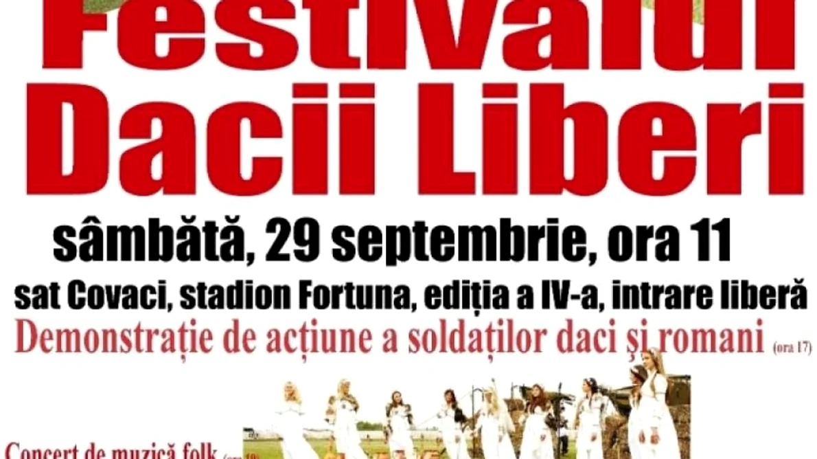 Festivalul Dacii Liberi   ediția a IV a jpeg