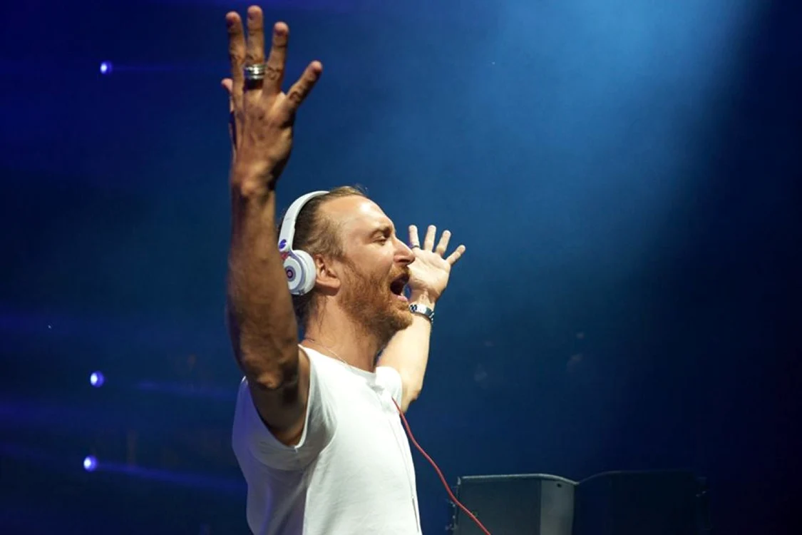 David Guetta pe scena Untold din Cluj FOTO: Untold Festival