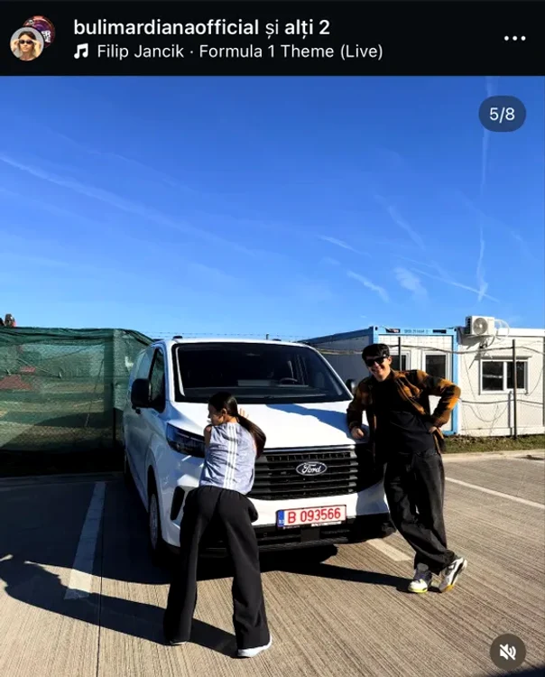 Diana Bulimar și iubitul și-au cumpărat o dubă