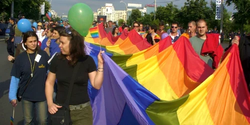 Marşul diversităţii GayFest Bucureşti 2006 Sursa foto ACCEPT România