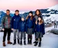Regele Frederik și Regina Mary cu copiii lor în Verbier, 2020