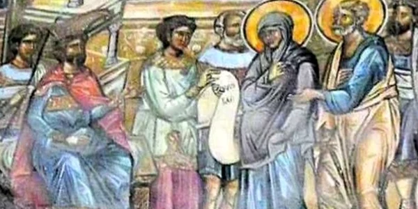 fecioara maria gravida curtea de arges foto Ziarul Lumina jpg