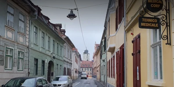 Sediul companiei din Sibiu acaparată abuziv de un grup infracţional organizat Foto Adevărul