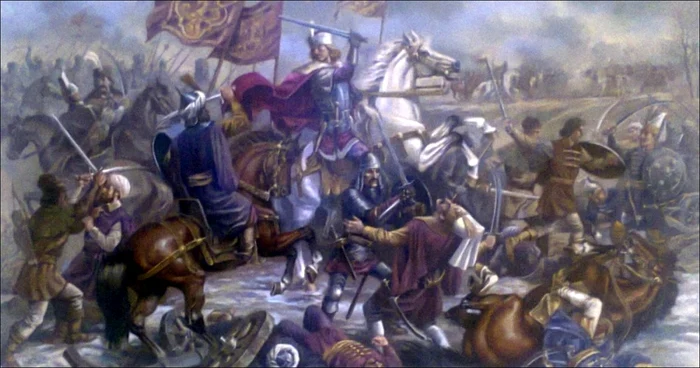 Soldați moldoveni în bătălia de la Vaslui